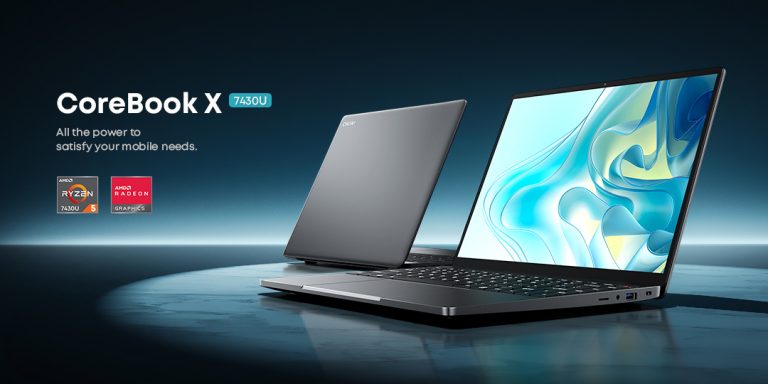 CHUWI Launches CoreBook X 7430U 14″ 2K Laptop with AMD Ryzen 5 7430U, 16GB RAM, and 512GB Storage