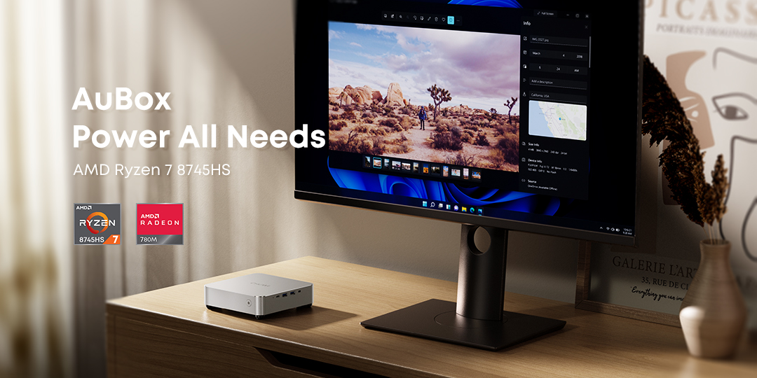 CHUWI Upgrades AuBox 8745HS with OCuLink Support