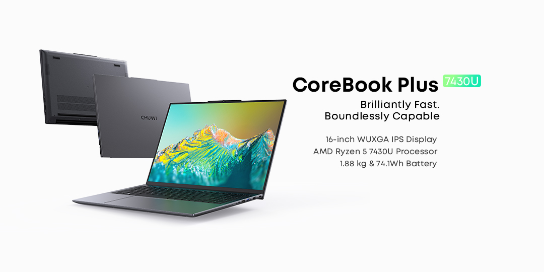 CHUWI Launches CoreBook Plus: 16