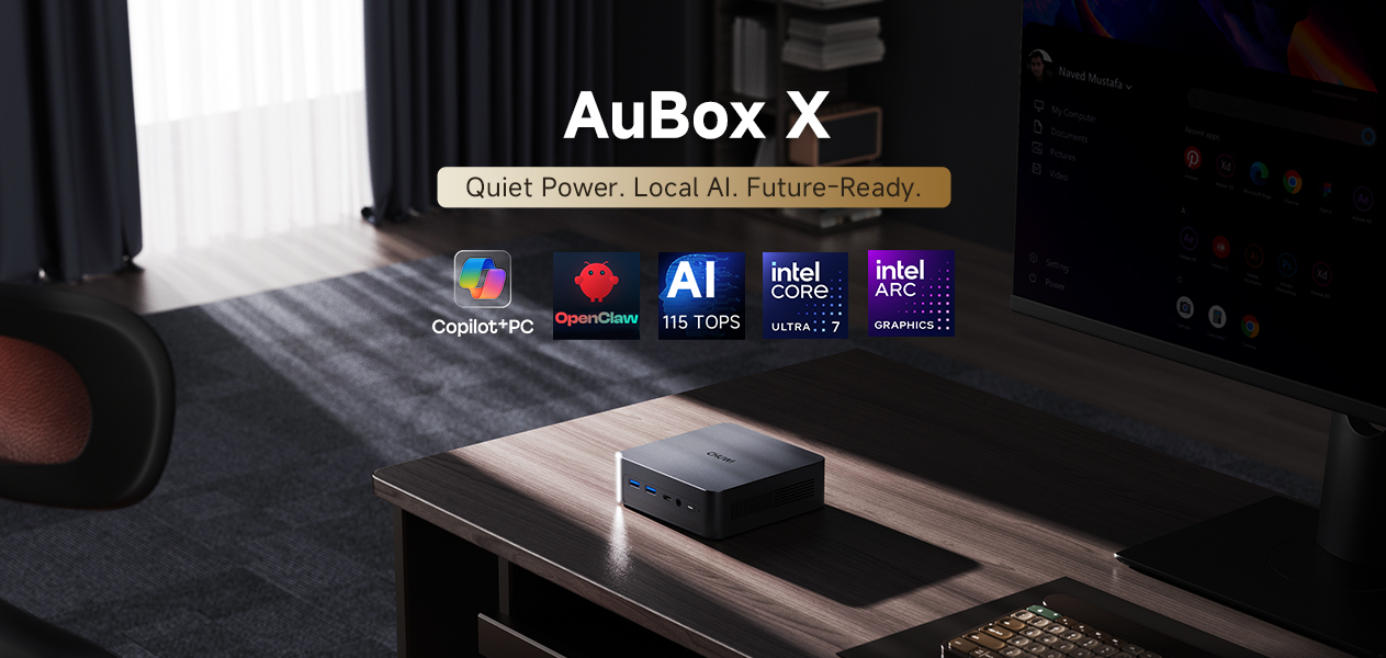 115 TOPS in 0.67L: CHUWI AuBox X Packs On-Device AI Power Into a Palm-Sized Mini PC