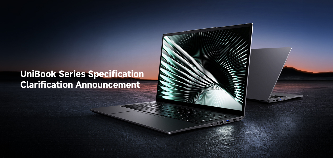 UniBook Series Specification Clarification Announcement